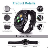 V8 Bluetooth Smartwatch écran tactile pour ANDROID et IOS