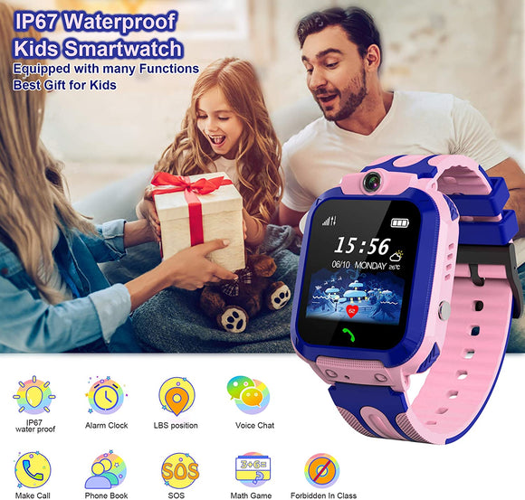 MONTRE CONNECTÉE ENFANT AVEC GPS ET CAMERA