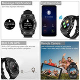 V8 Bluetooth Smartwatch écran tactile pour ANDROID et IOS