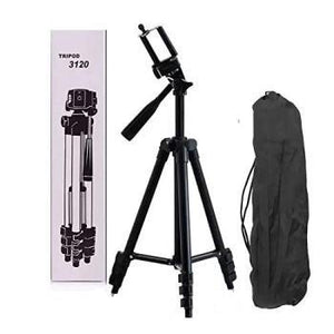 Tripod Support 3120 pour camera et telephone en aluminium